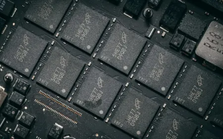 Micron 1a DRAM wafer production at the expanded Manassas, Virginia facility for industrial memory chips.