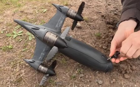 The Blackbird drone flies at 453 mph during high speed testing with custom carbon fiber propellers.