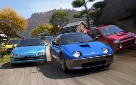 Forza Horizon 6 shader loading drops from 90 seconds to four seconds via Microsoft's adaptive shader download on Windows 11.