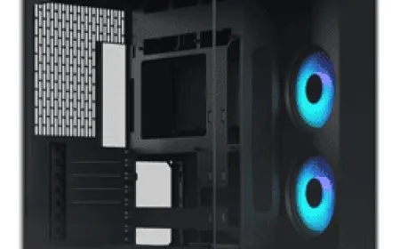 The Fractal Design Pop 2 Vision RGB mid-tower case features a tempered glass side panel and integrated RGB lighting.