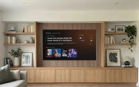 Google TV interface displaying Gemini AI integration for streamlined app discovery and natural language search.
