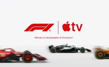 Chart displaying Apple TV Formula One streaming rights timeline and regional expansion strategy.
