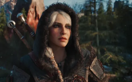 Concept art showing anticipated Witcher 4 design elements, including updated combat, alchemy, and dense environments.