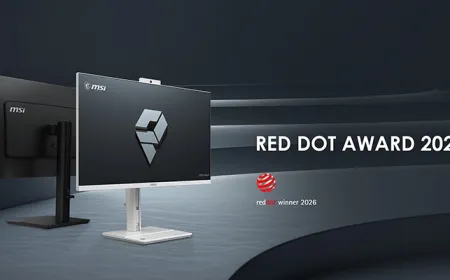 MSI PRO MAX 27P and 27TP All-in-One PCs feature a 120 Hz display and Red Dot Award winning design for professional use.