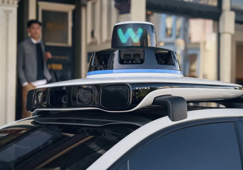 Police investigators review blurred surveillance data from an autonomous vehicle.