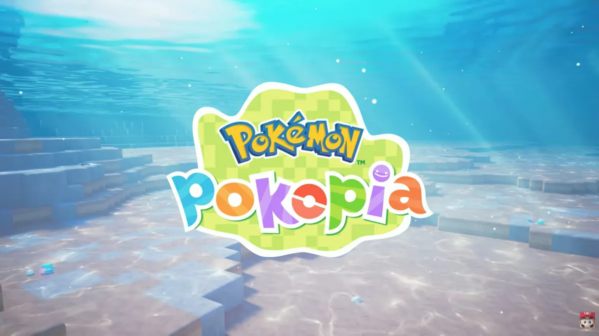 The artwork depicts the submerged Bubbly Basin town and new creatures from the Pokemon Pokopia Expansion Pass.