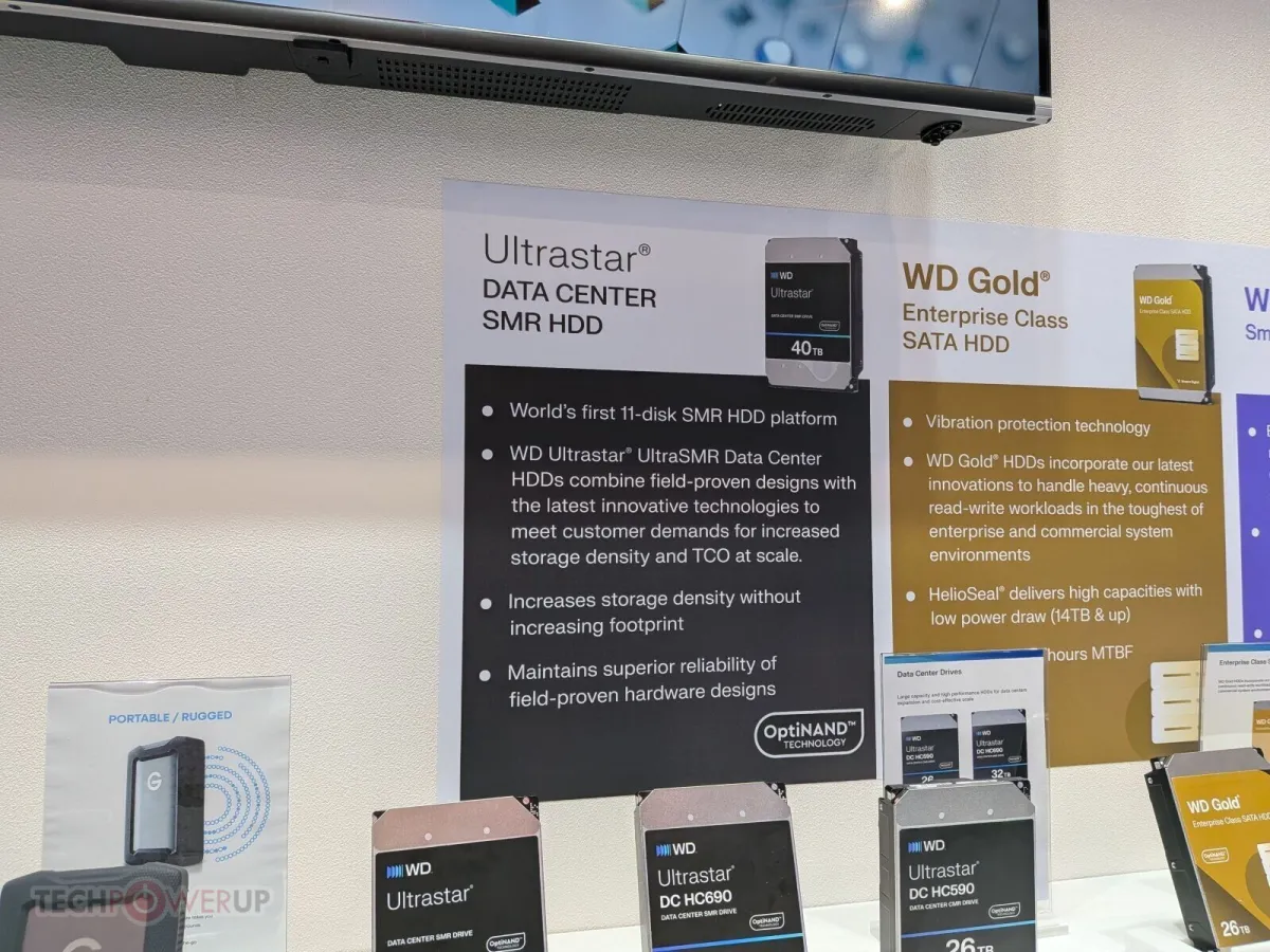 Western Digital shifts engineering focus from consumer flash to enterprise hard drives and professional storage for AI.