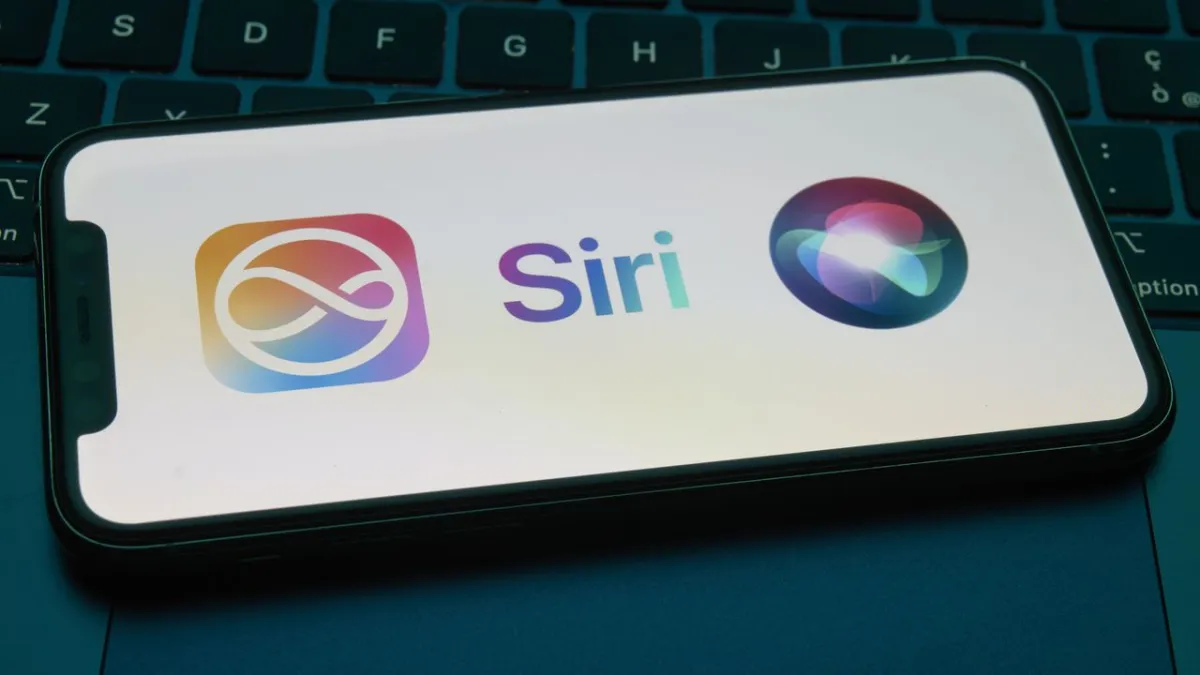 iOS 27 interface displaying Siri and unified search features