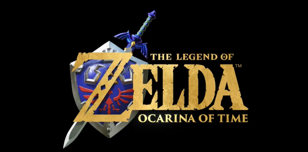 Promotional artwork depicting the upcoming Nintendo Switch 2 remake of The Legend of Zelda Ocarina of Time