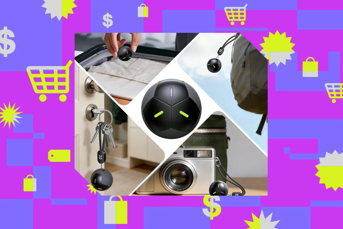 The Ugreen FineTrack 2 is a compact Bluetooth tracker with a glow-in-the-dark casing and a loud built-in alarm.