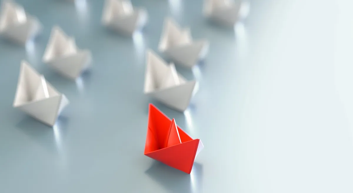 The illustration depicts the emerging chief purpose officer role within modern corporate leadership frameworks.