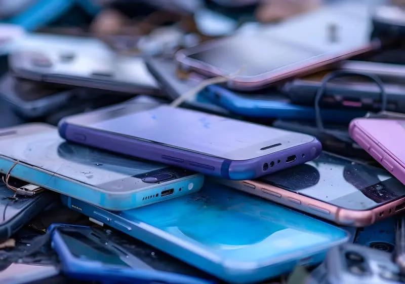 Retired Pixel smartphones are arranged into a sustainable computing cluster to reduce electronic waste.