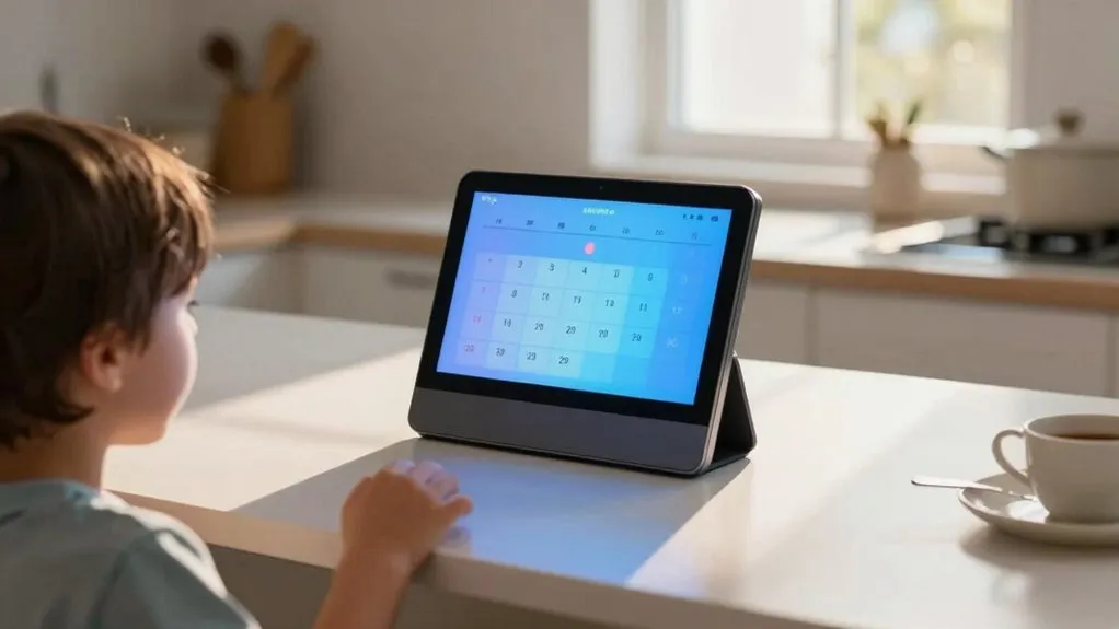How Smart Displays Manage Household Routines