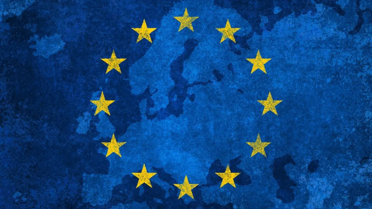 Conceptual illustration of open source software sovereignty and the debate over digital independence in Europe.