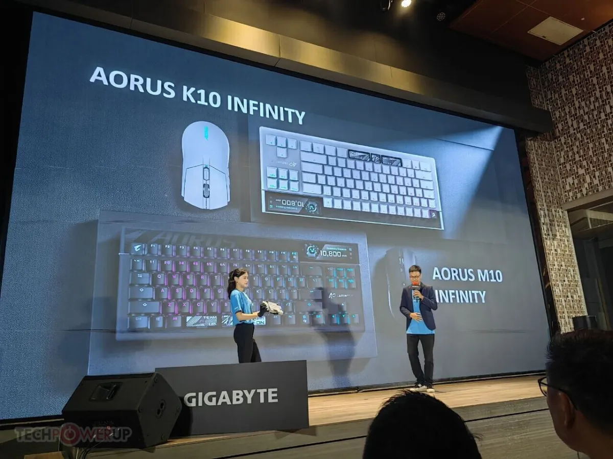Gigabyte Unveils AORUS INFINITY Peripherals at Computex 2026