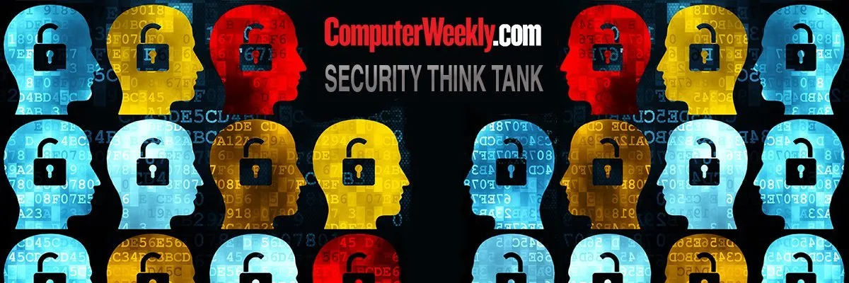 The illustration depicts AI-assisted vulnerability scanning alongside network defense mechanisms.