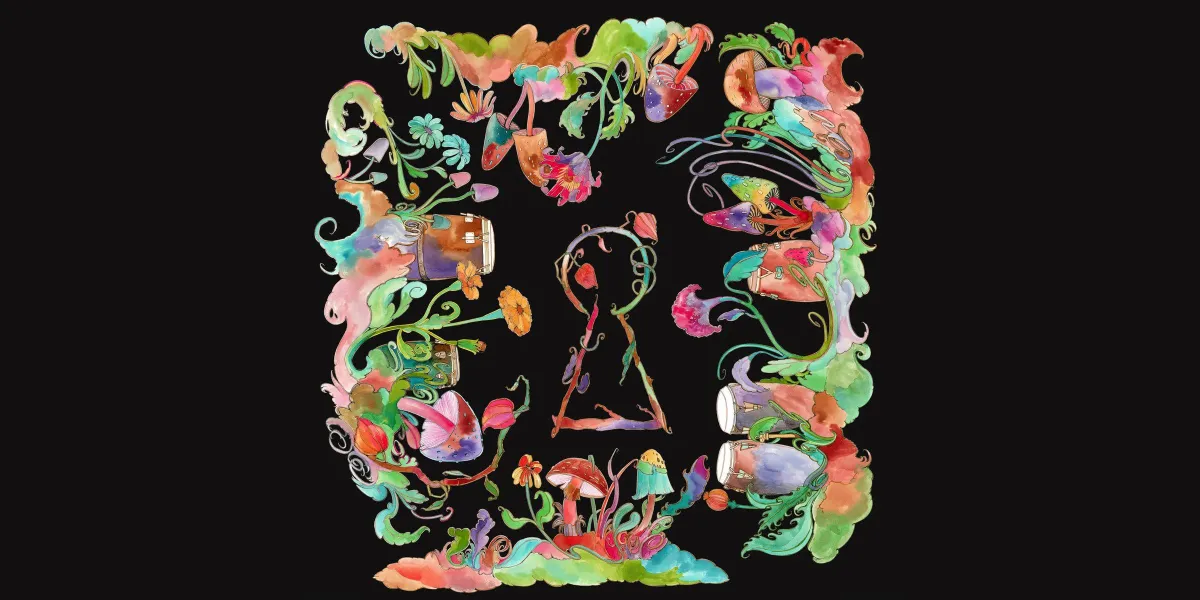 The image displays the cover art for Conclave self-titled 2021 debut album.
