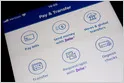 Zelle payment platform interface displays expansion plans for India and a new stablecoin.