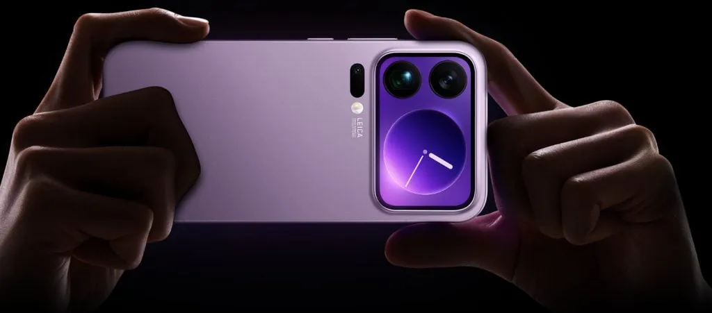 Dual two hundred megapixel camera sensors for the Xiaomi 18 Pro Max smartphone.