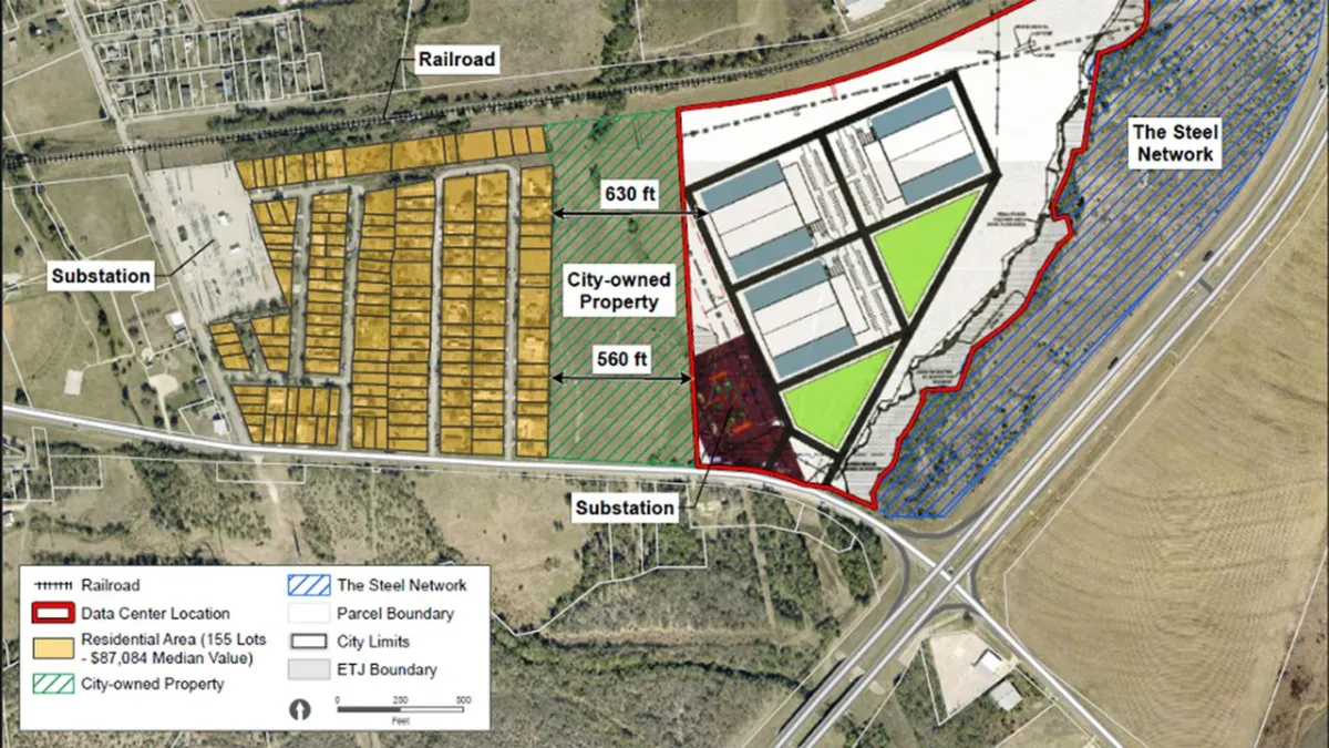 Texas farmland donated for parkland now faces legal disputes over its transfer to a commercial data center developer.