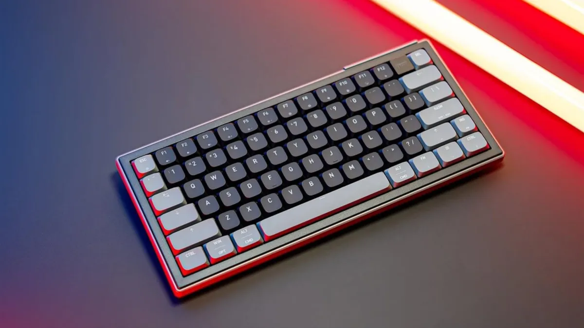 The Cherry XTRFY gaming keyboard features an eight thousand polling rate.