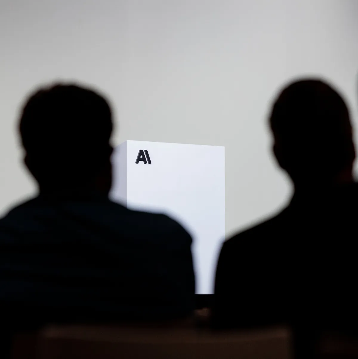 Digital graphic illustrating artificial intelligence regulation and government policy