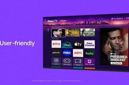 Fox and Roku logos illustrate a $22 billion streaming acquisition deal.