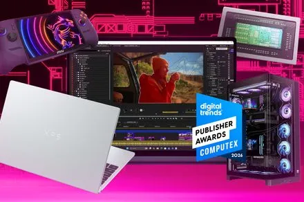 This hardware setup demonstrates unified memory architecture and integrated thermal systems at Computex 2026.