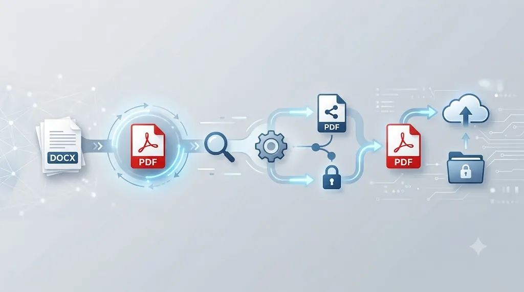 A centralized dashboard displays unified PDF editing and conversion tools.