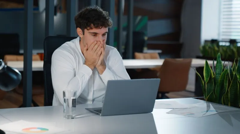 Spreadsheet storing corporate login credentials and security warnings