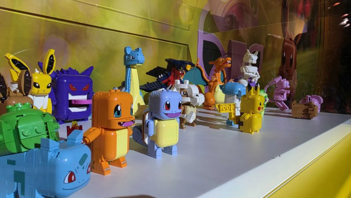 The Lego Smart Play Pokemon sets combine traditional building blocks with interactive electronic Smart Bricks.