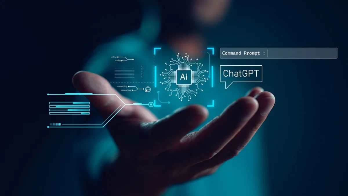A corporate team evaluates artificial intelligence automation workflows on a digital dashboard.