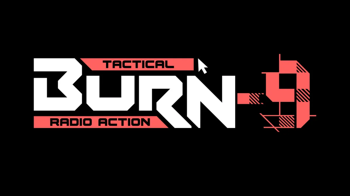 Burn-9 game interface displaying radio communication mechanics and tactical command elements