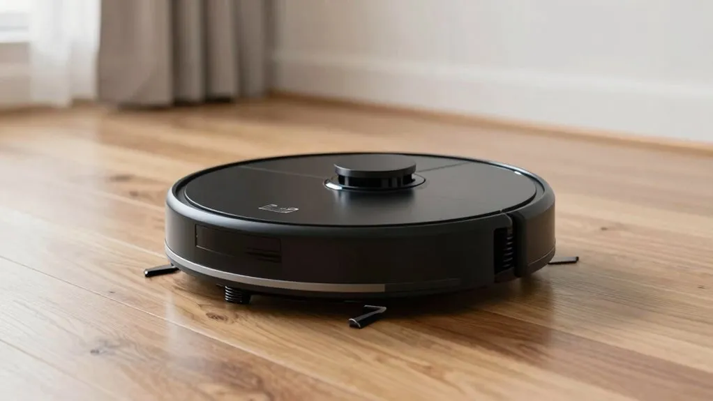 Robot vacuum incorporates friction reduction engineering to minimize mechanical resistance and improve navigation.