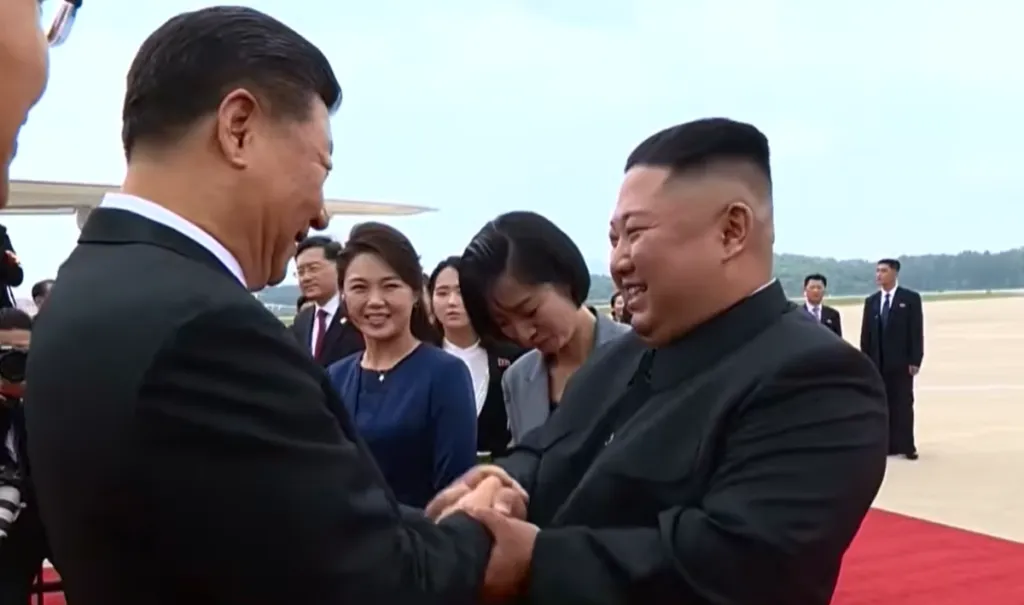Xi Jinping and Kim Jong Un meet in Pyongyang to establish a strategic bilateral framework.