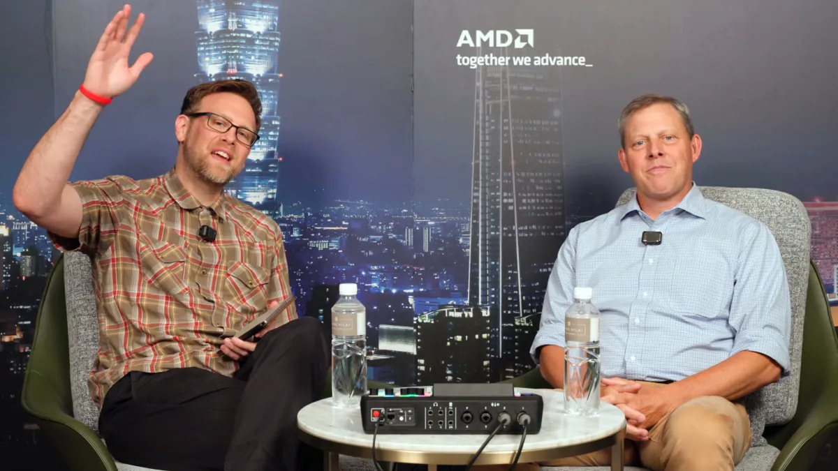 AMD Corporate Vice President David McAfee discusses Ryzen, Radeon, and AM4 at Computex.
