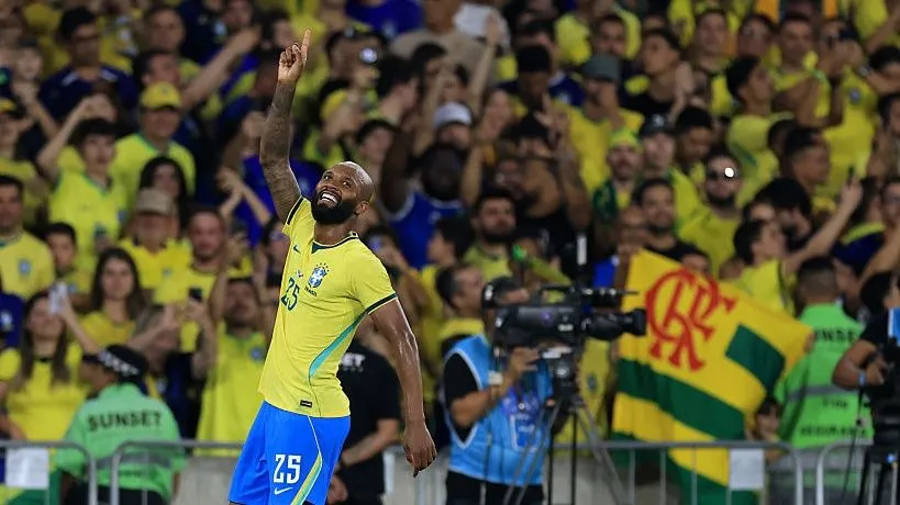 Brazil and Egypt national teams prepare for their upcoming international friendly match.