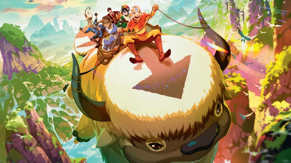 Concept art for the Avatar role-playing game amid corporate consolidation.