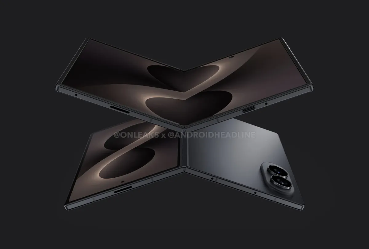 Regulatory certification documents for the Samsung Galaxy Z Fold 8 wide foldable smartphone