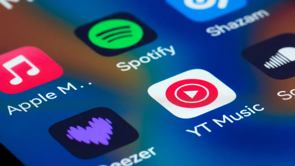 This chart compares YouTube Premium and Music subscription pricing and streaming features.