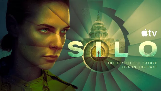 The promotional artwork for the third season of the Apple TV drama series Silo premieres July 3rd.