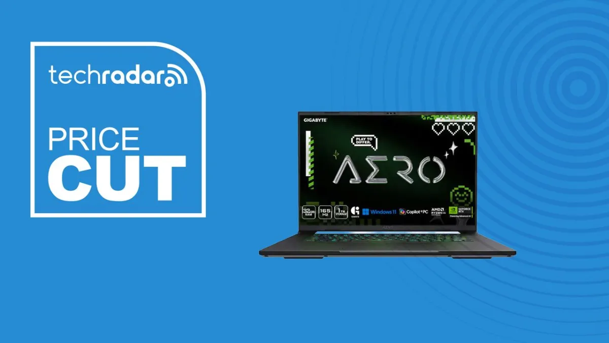Gigabyte Aero X16 laptop featuring an RTX 5070 GPU and upgradeable chassis