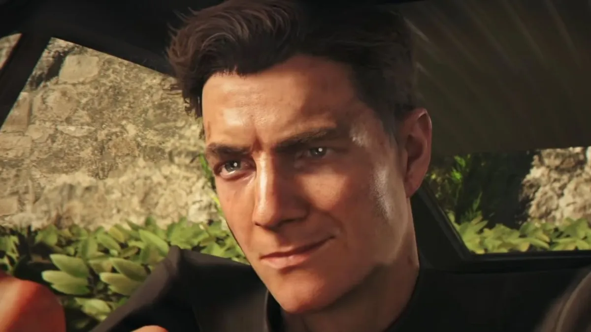 Lead actor from the James Bond video game 007 First Light at a press event