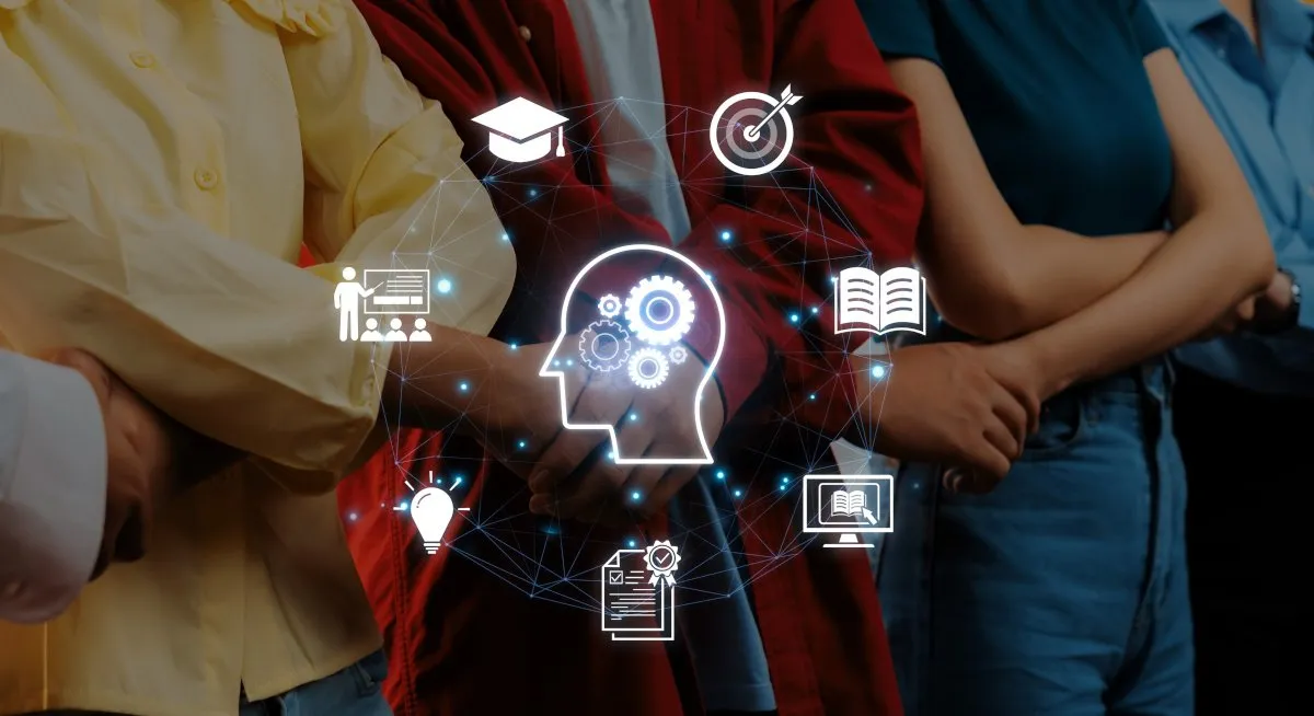 Students attend a university funded course designed to teach modern professional skills.