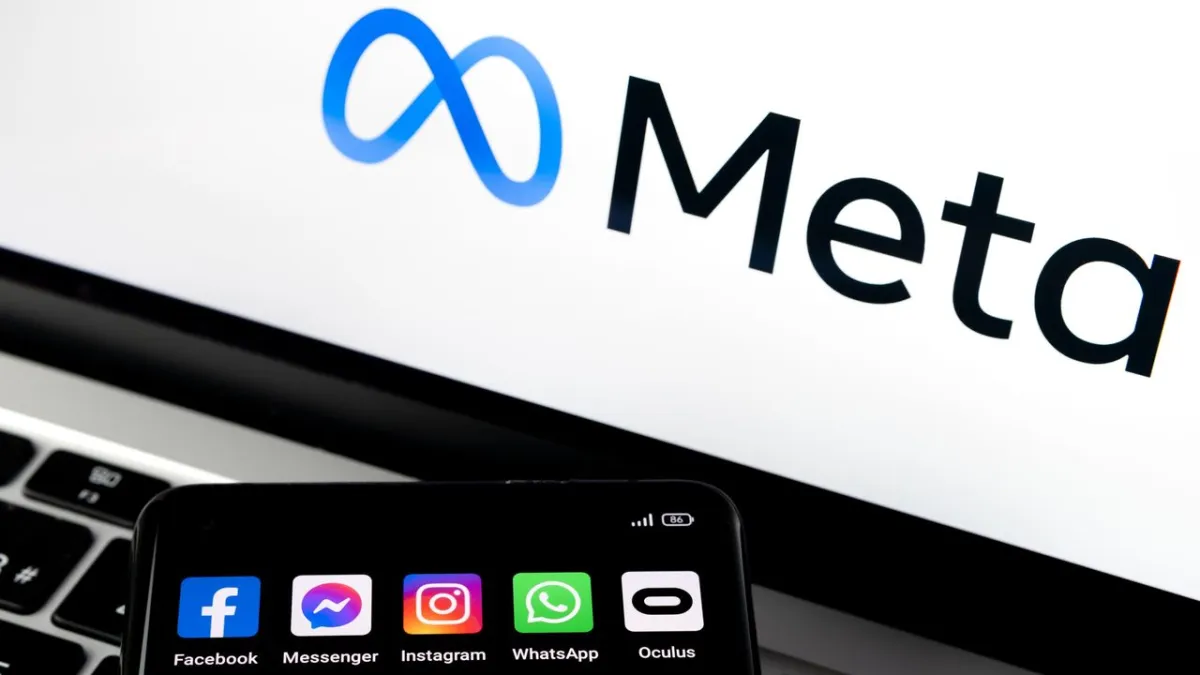 A security warning graphic illustrating Meta's Instagram account compromise linked to an AI support tool flaw.