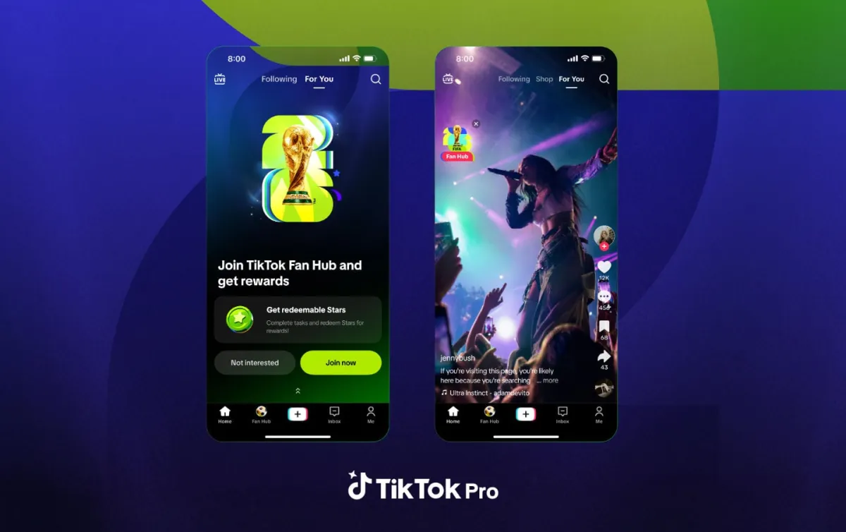 TikTok Pro Events App Launches for FIFA World Cup 2026 Coverage