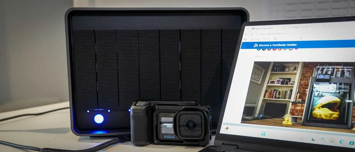 The LaCie 8big Pro5 portable storage unit features Thunderbolt 5 connectivity and hot-swappable drive bays.