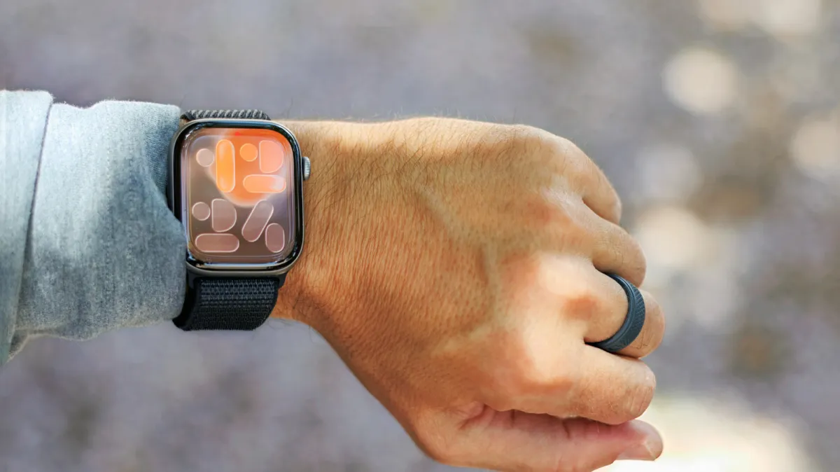 Apple Watch screen displaying configuration options for daily convenience features