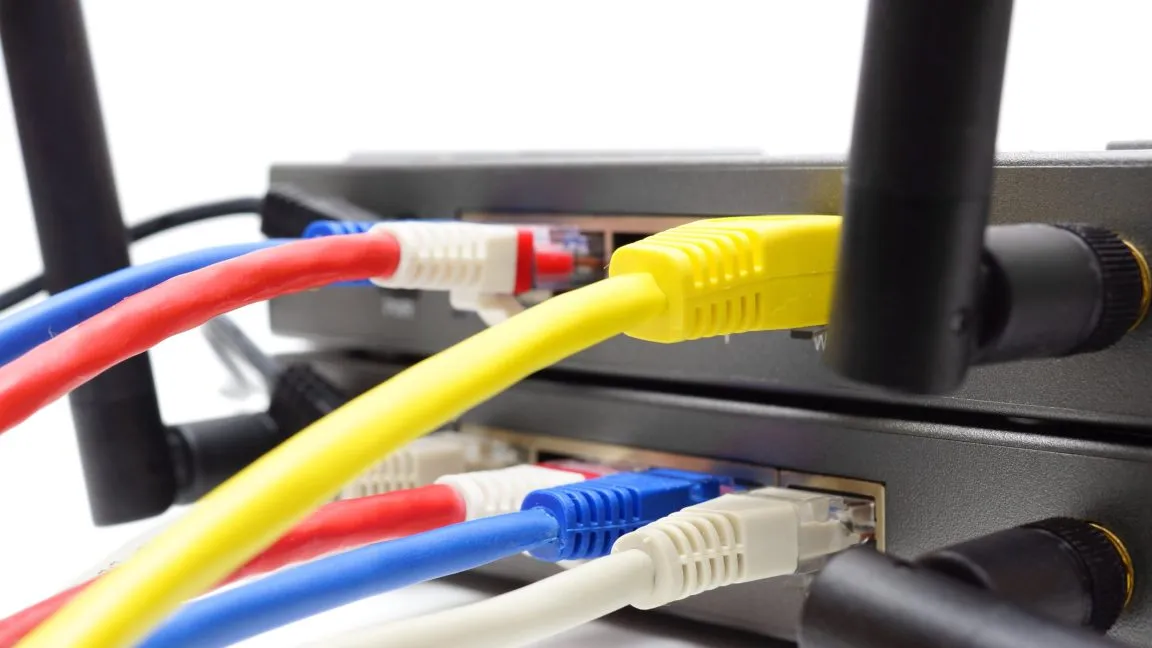 Cable broadband router illustrating the industry's need for component waivers due to supply chain shortages.