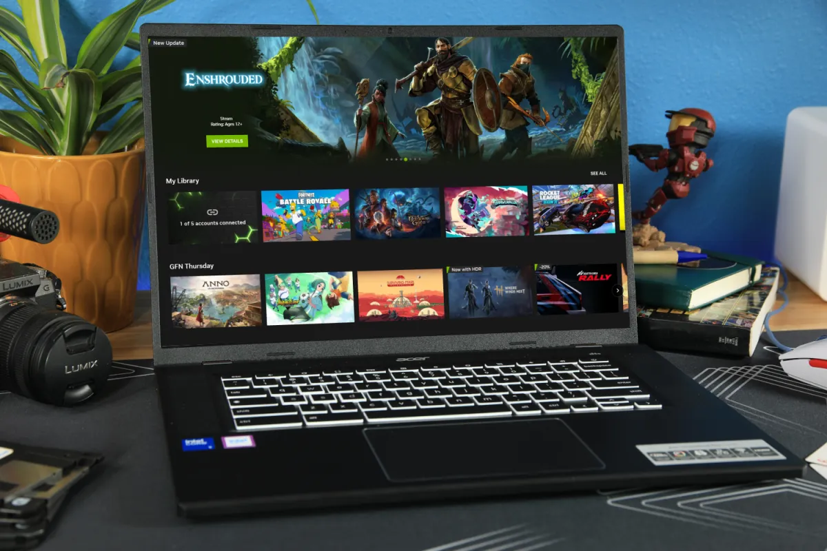 GeForce Now subscription pricing page showing a limited time seventy dollar annual discount